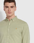 Farah Steen L/S B/D Casual Shirt Light Green